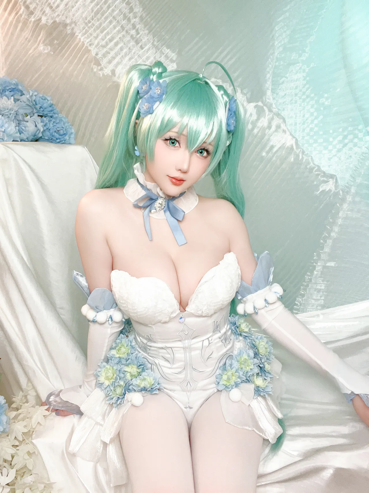 星之迟迟 - NO.215 2024年02月计划A 初音未来 粉蝶花精灵54P1V-4.51GB-erohere42.webp